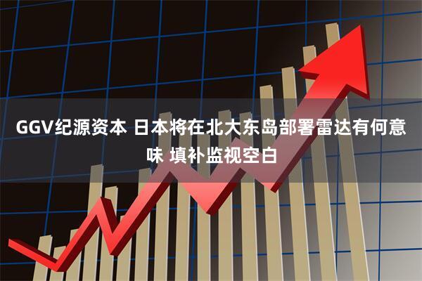 GGV纪源资本 日本将在北大东岛部署雷达有何意味 填补监视空白